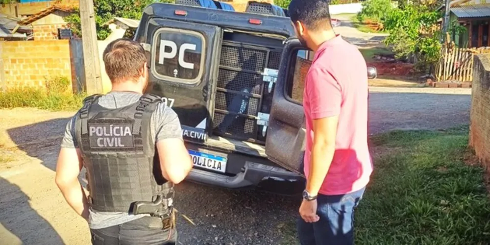 Agentes de segurança realizaram a prisão nesta quarta-feira (27)