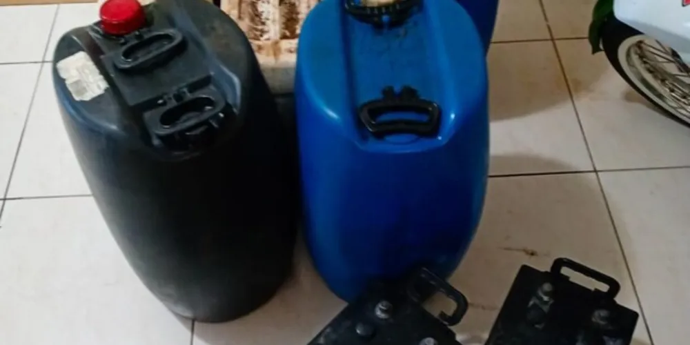 Produtos foram recuperados pelos agentes de segurança