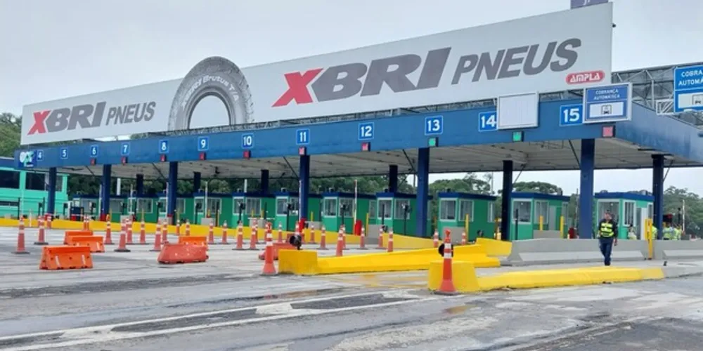 Tarifas de pedágio começaram a ser cobradas no sábado (23) no Paraná