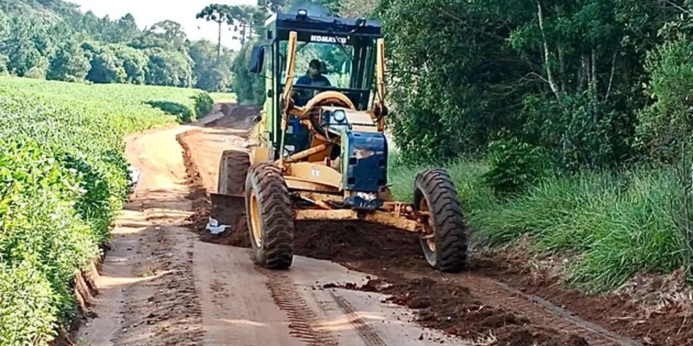 Ao todo serão recuperados mais de 40 km da principal estrada da localidade