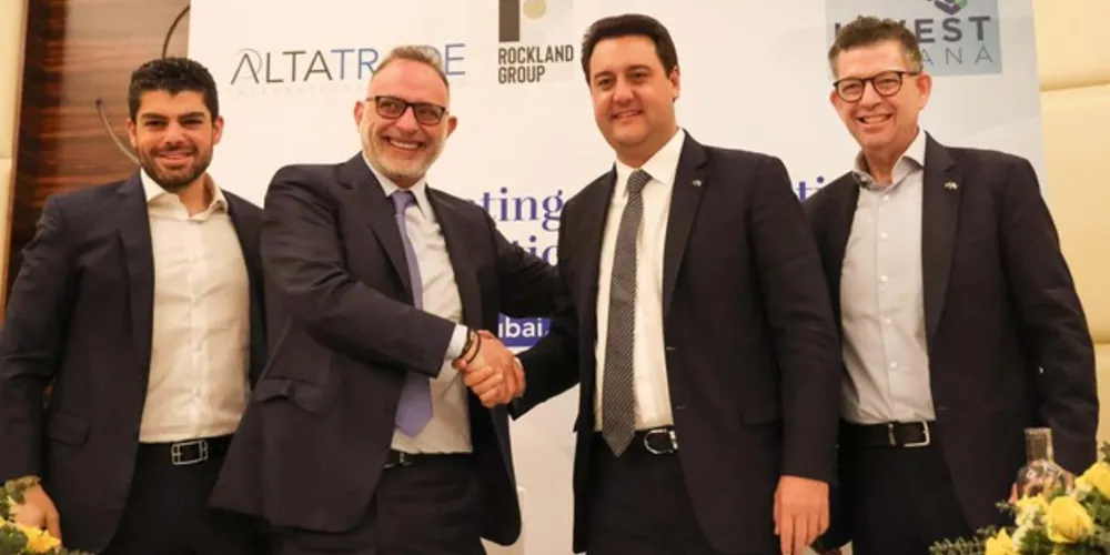 Governador discute novos investimentos com duas multinacionais do Oriente Médio