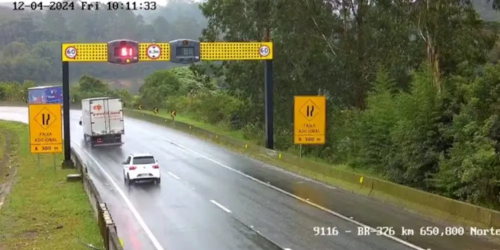 Primeiro bloqueio será no km 667, sentido Santa Catarina