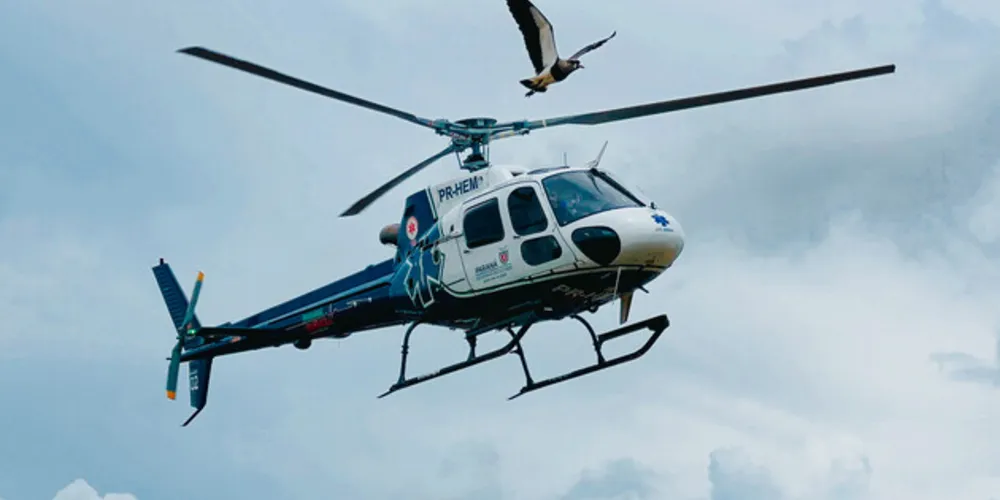O Corpo de Bombeiros, ambulância e aeronave do Samu foram acionados para prestar atendimento