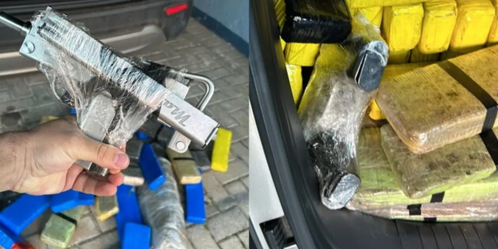 Itens foram encontrados dentro do veículo