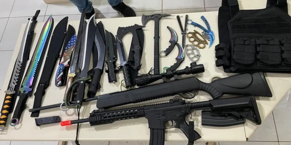 Apreensão aconteceu na segunda-feira (08), em Telêmaco Borba