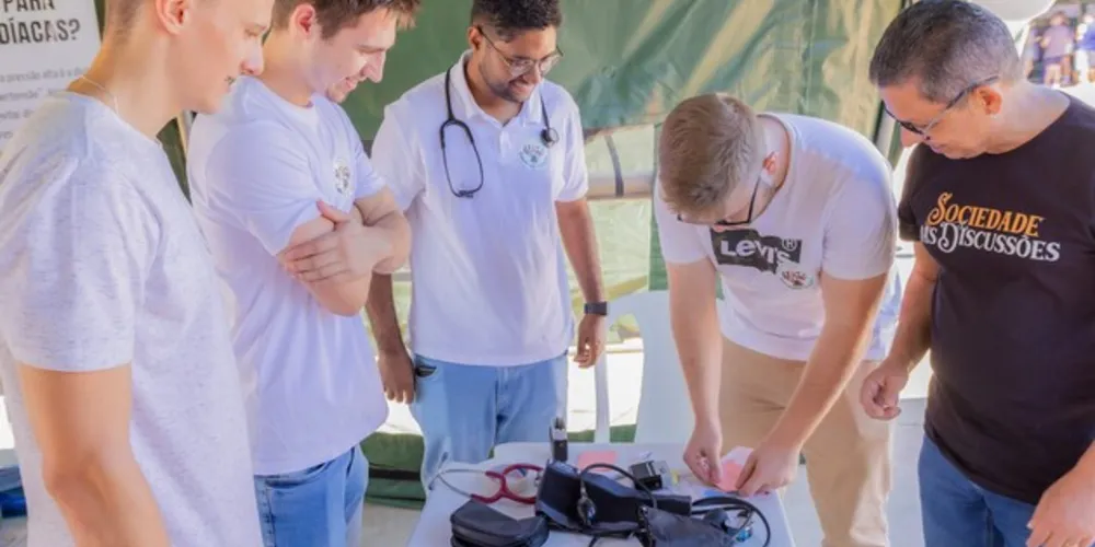 Atividade aconteceu no Lago de Olarias