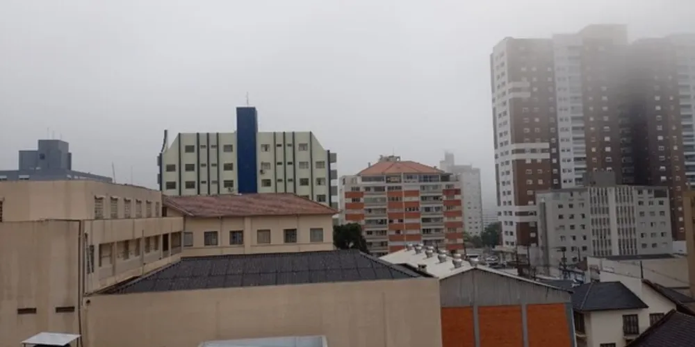 Em Ponta Grossa, a máxima deve chegar aos 24º C, enquanto a mínima será de 19º C