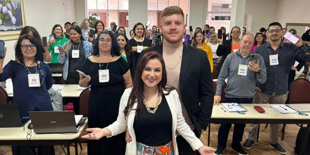 Marcella realizou, no último fim de semana de fevereiro, em Ponta Grossa, o segundo encontro presencial de 2024 com os alunos de sua mentoria