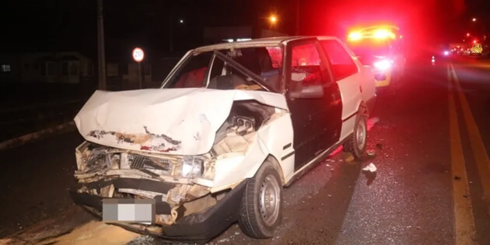 Homem que estava em um Fiat Premiun colidiu na traseira de um Creta