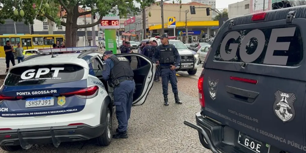 A Guarda Municipal foi acionada para atender a ocorrência