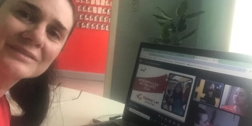 O encontro, realizado via Google Meet, faz parte do calendário do Vamos Ler, sendo o pontapé inicial do projeto no ano