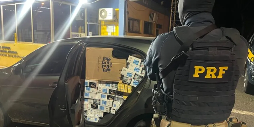 O homem levaria a carga até Ponta Grossa