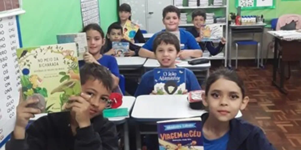 A classe se engajou e atualmente cem por cento dos alunos participam do projeto