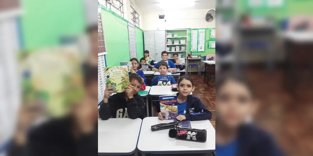 A classe se engajou e atualmente cem por cento dos alunos participam do projeto