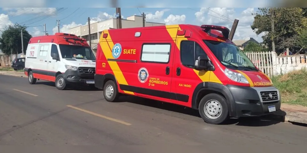 Acidente ocorreu na rua  Décio Vergani, na tarde deste sábado (16)