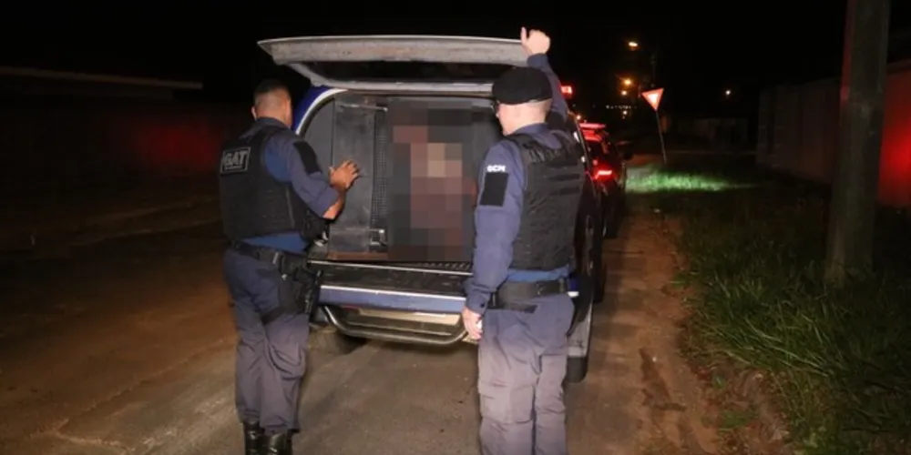 Prisão foi feita após perseguição a pé