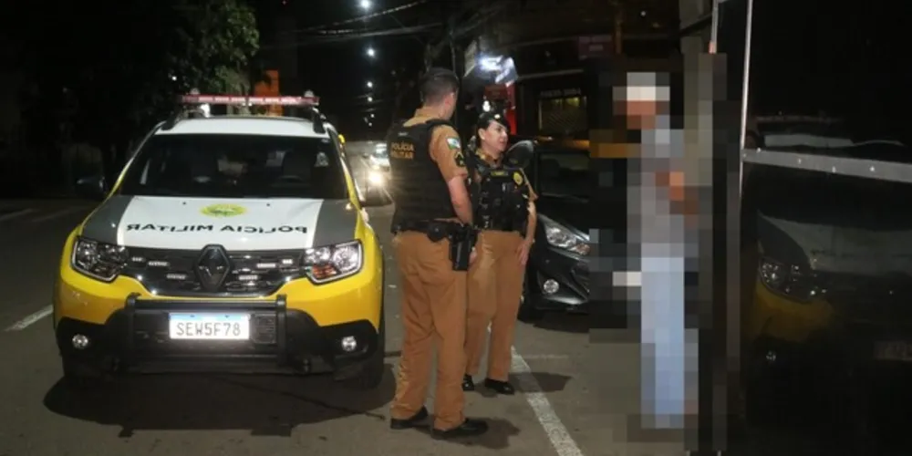 Vítima foi atendida por equipes da PM e Bombeiros