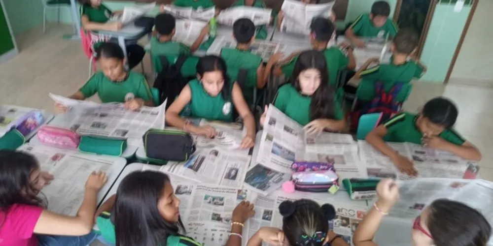 Proposta contou com várias ações em sala de aula