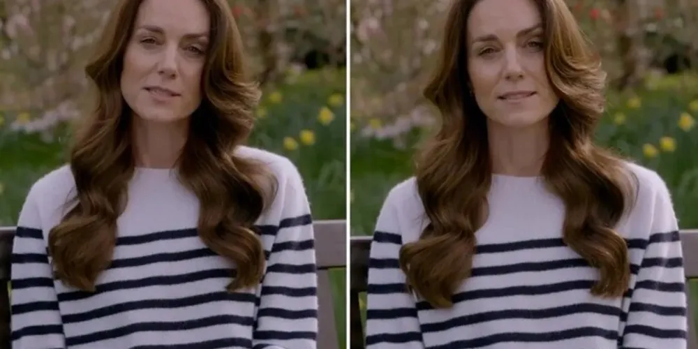 Kate afirmou em vídeo, que foi diagnosticada em exames feitos após uma cirurgia abdominal.