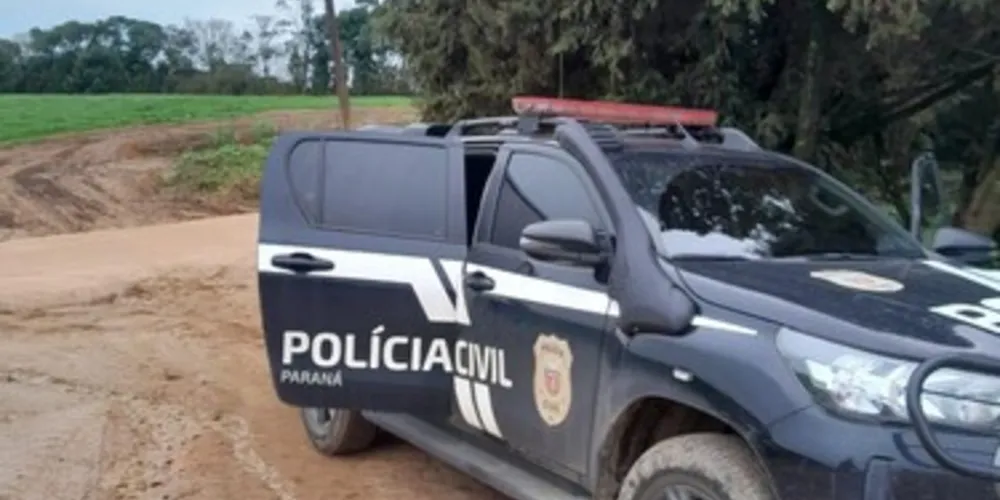 O suspeito foi detido em flagrante e encaminhado a Cadeia Pública de Castro.