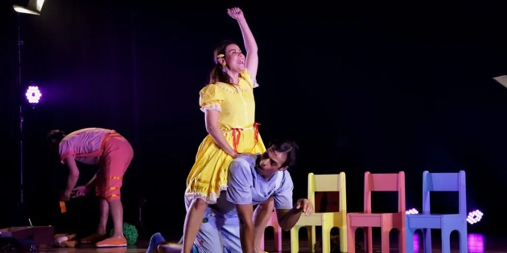 As crianças puderam se encantar com a história e se identificar com os personagens, em um momento único