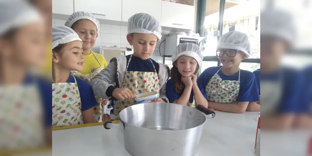 A turma ficou muito animado com a ideia e participou ativamente dos processos.