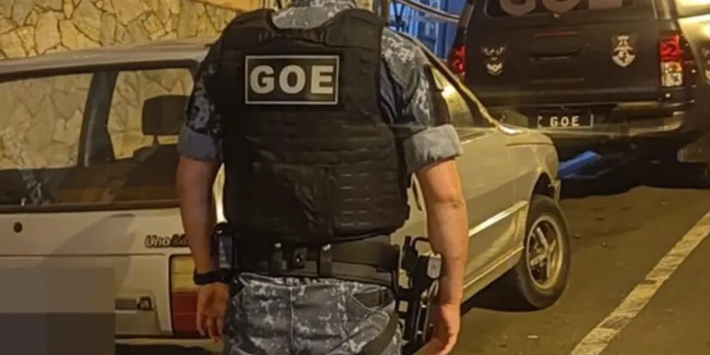 Veículo foi localizado na região central de Ponta Grossa, nessa quarta-feira (27)