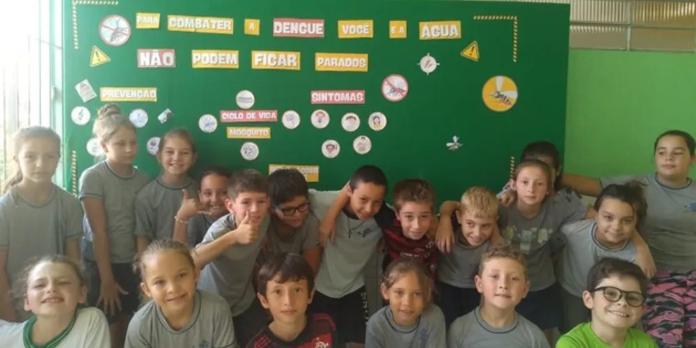 Envolvendo uma série de atividades, a turma abordou o tema de forma prática.