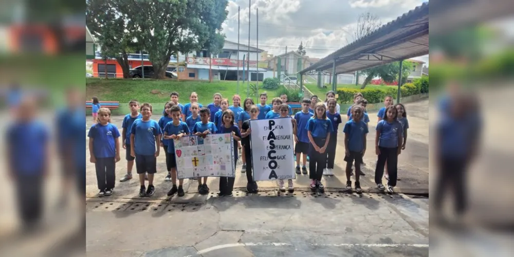 Parte empolgante do projeto realizado pelos alunos são as visitas a locais próximos à escola.