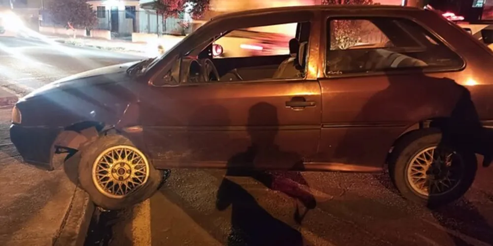 Teste de etilômetro do condutor do veículo Gol acusou 0,87 mg / L de álcool