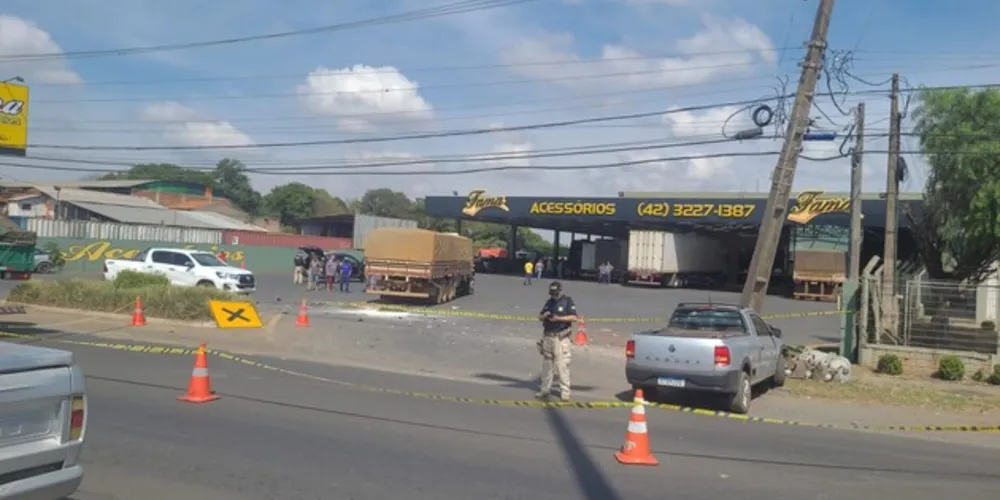 O motorista da Saveiro foi preso por tráfico de drogas