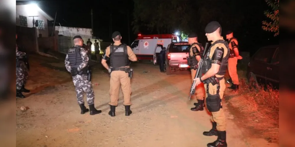 Polícia Militar esteve no local