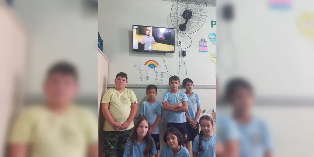 A videoaula do projeto Vamos Ler sobre a dengue baseou as atividades da turma.