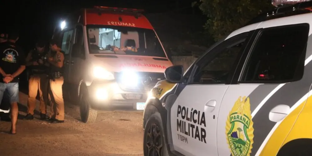 Situação foi registrada na noite deste domingo, no bairro Colônia Dona Luíza