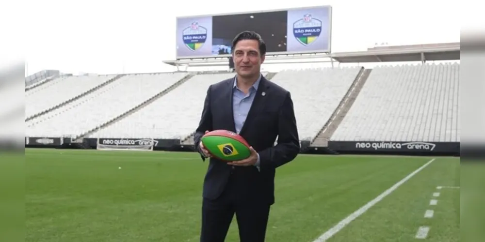 Gerrit Meier, head da NFL International, esteve presente na Neo Química Arena