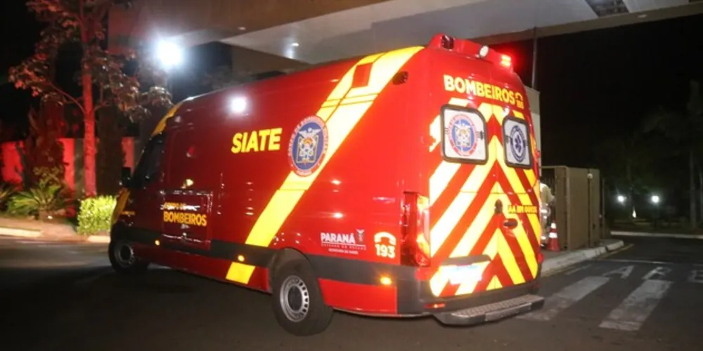 Equipe do Siate prestou atendimento à ocorrência