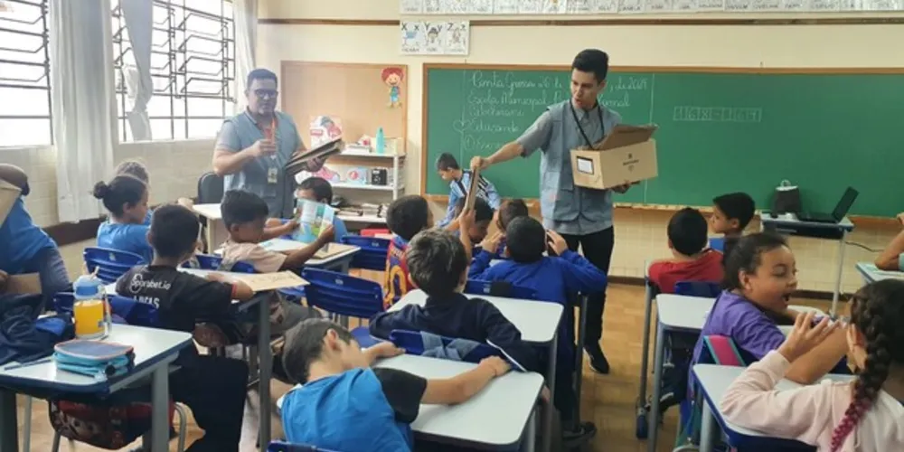 A dinâmica foi uma oportunidade para as crianças se atentarem a importantes informações sobre o uso da energia elétrica