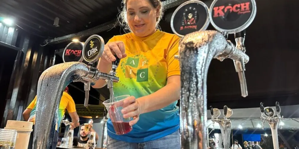 Quem visitou o Festival pode conferir mais de 15 opções de chope