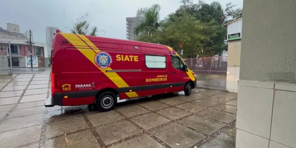 Equipes estiveram no local para realizar o atendimento médico