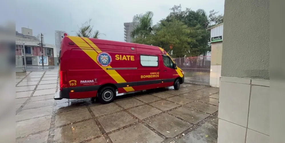 Equipes estiveram no local para realizar o atendimento médico