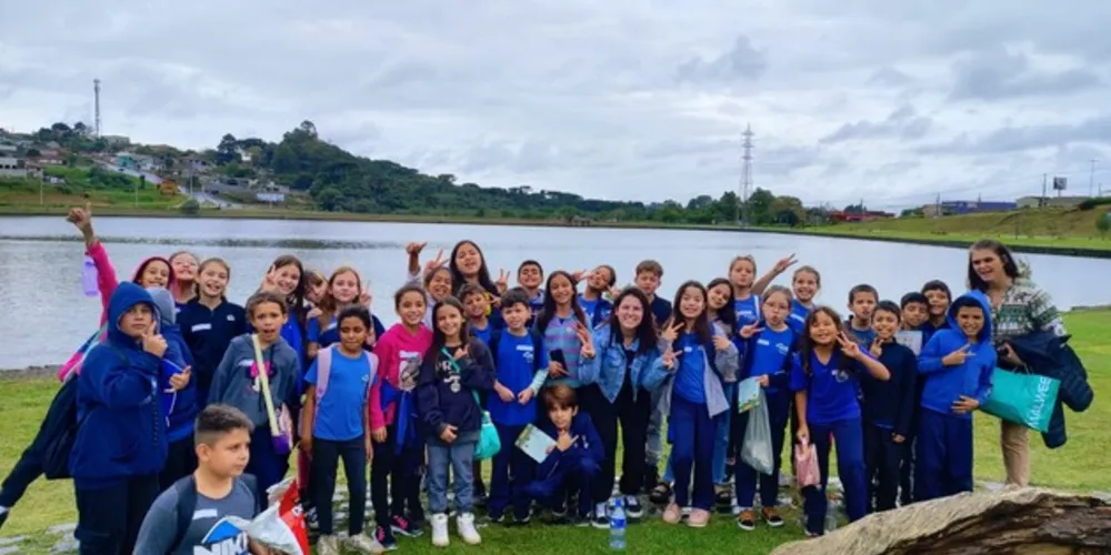 A visita possibilitou aos alunos um contato único para muitos, podendo ver animais e entender a importância da preservação do meio ambiente