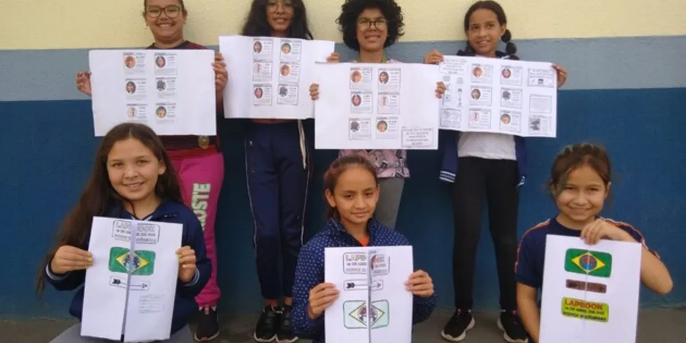 Lapbooks foram um dos destaques da proposta em sala de aula