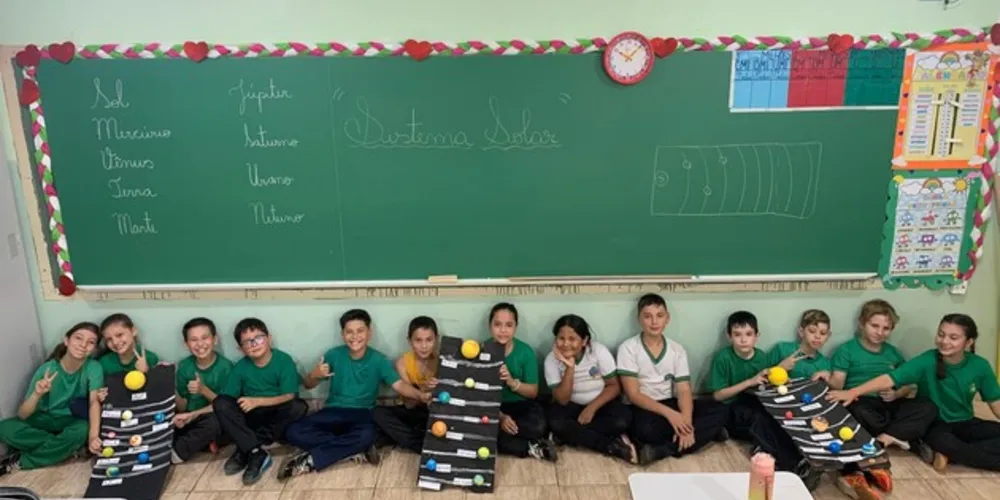 A elaboração das maquetes foi o momento onde os alunos puderam colocar em prática os aprendizados obtidos