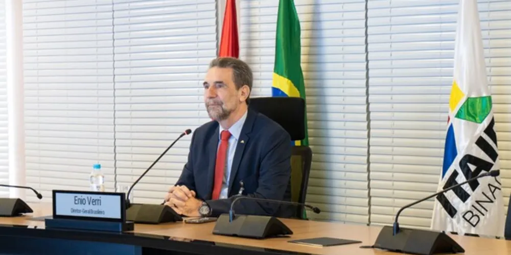 diretor-geral brasileiro de Itaipu participou do lançamento do projeto