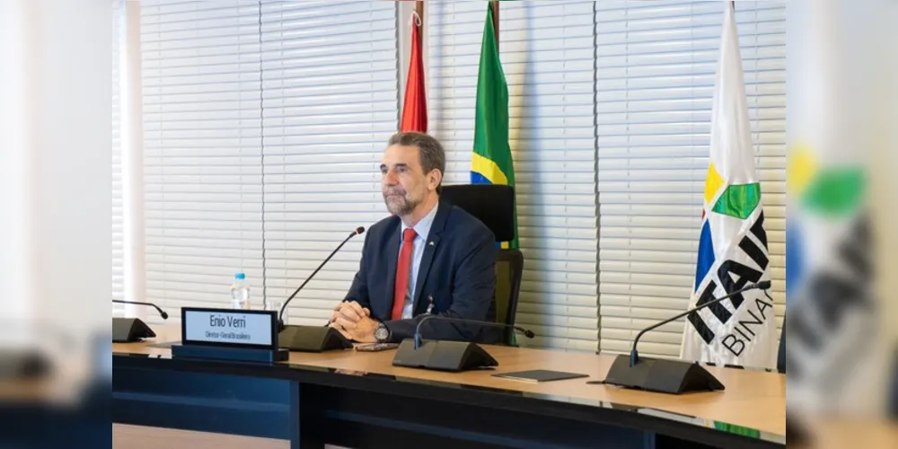 diretor-geral brasileiro de Itaipu participou do lançamento do projeto