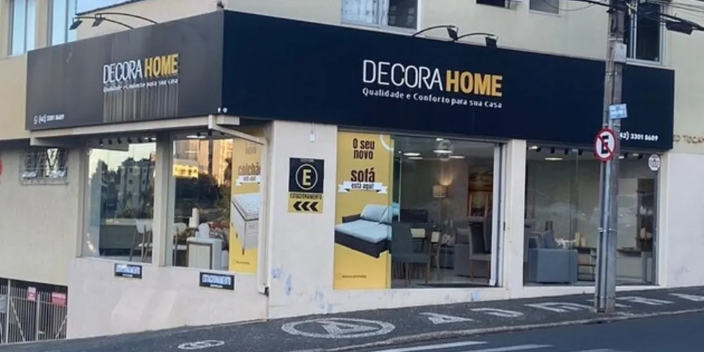 Loja está localizada no Centro de Ponta Grossa