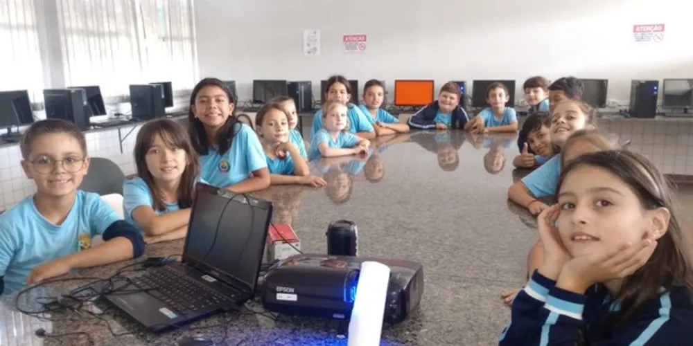 A videoaula do Vamos Ler foi um importante recurso utilizado pela turma