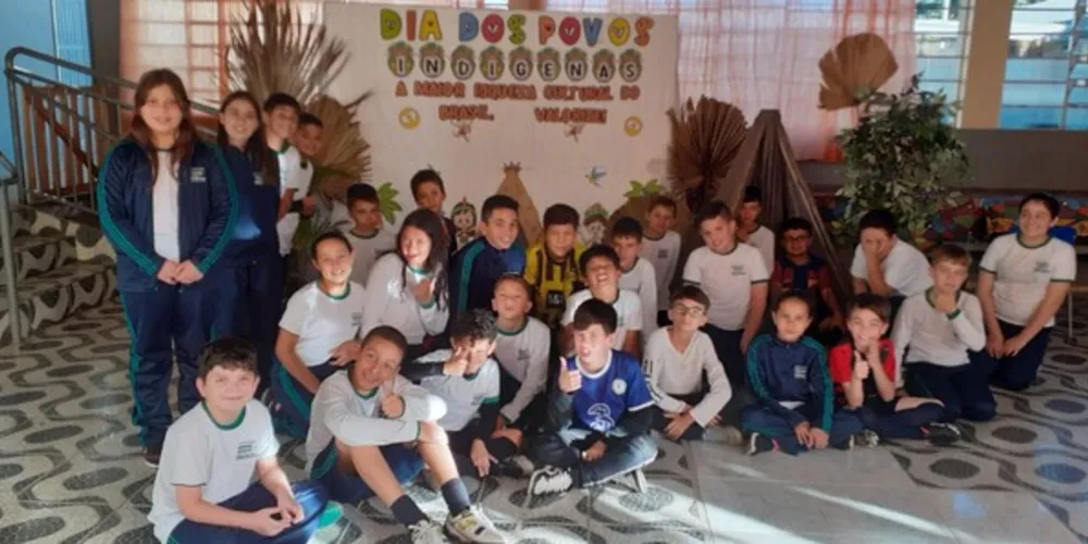 Estudantes puderam entender importância da data e dos povos para o Brasil