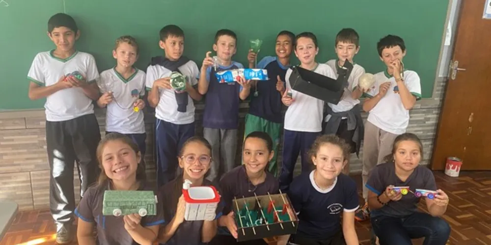 A proposta uniu conceito teóricos da disciplina trabalhada com estudos práticos e muita diversão