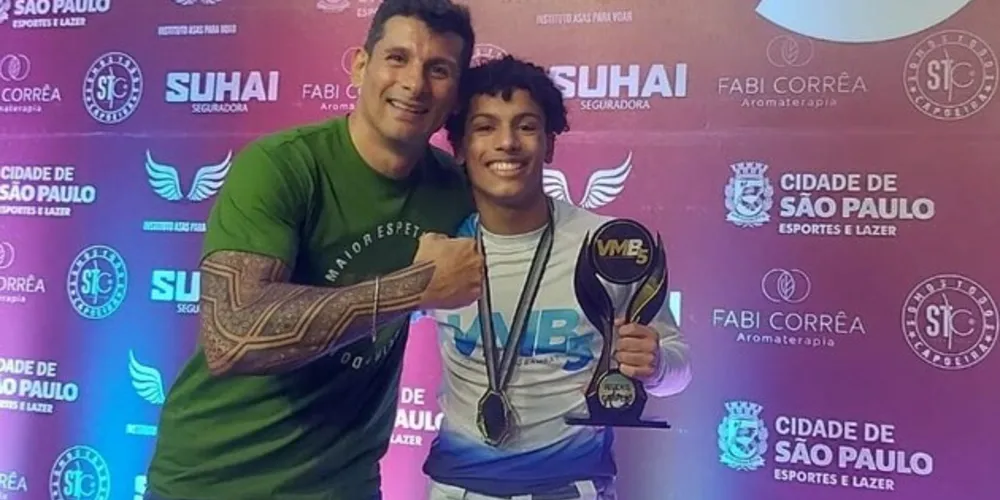 Kauê Capoeira entrou para o time de galáticos da maior competição de capoeira do mundo
